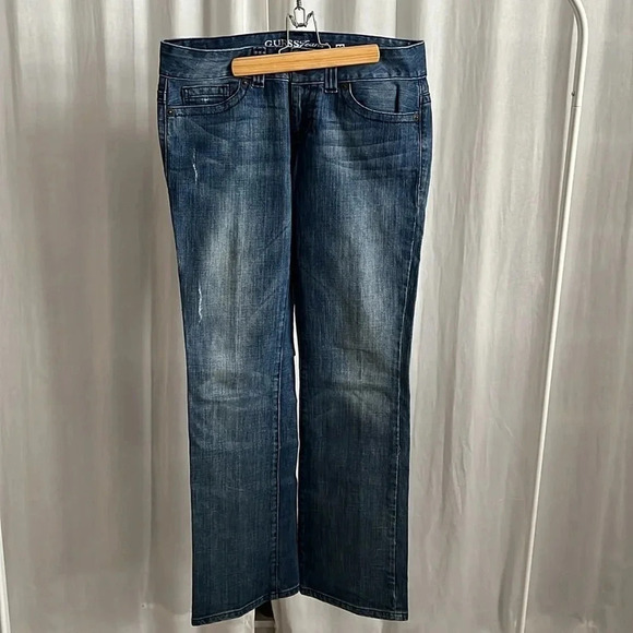 Daredevil Stretch Bootcut Low-Rise  Y2K Jeans, Size 30 - Picture 6 of 10